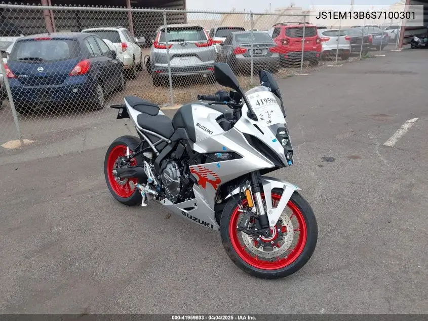 2025 Suzuki Gsx800 F VIN: JS1EM13B6S7100301 Lot: 41959803