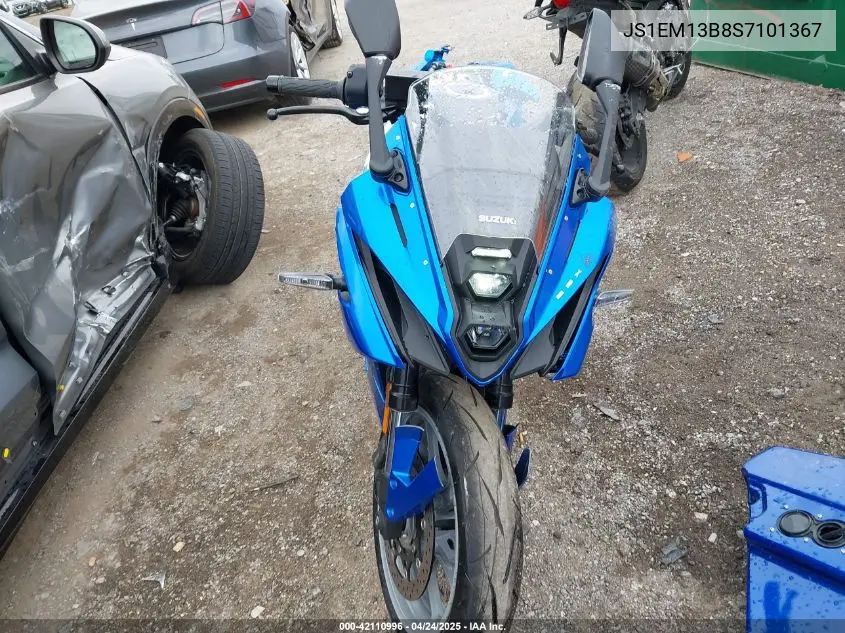 2025 Suzuki Gsx800 F VIN: JS1EM13B8S7101367 Lot: 42110996