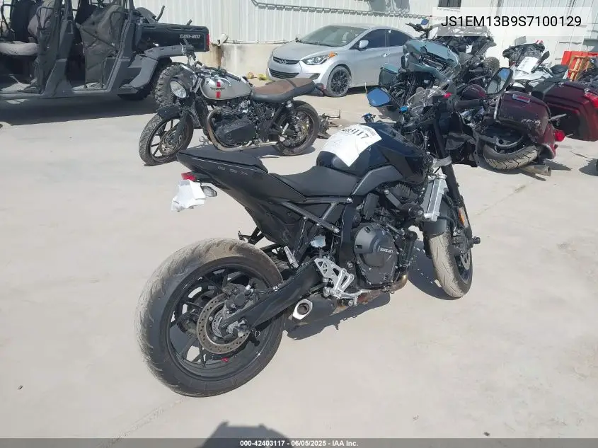 2025 Suzuki Gsx800 F VIN: JS1EM13B9S7100129 Lot: 42403117