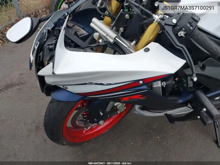 2025 Suzuki Gsx-R750 VIN: JS1GR7MA3S7100291 Lot: 42475421
