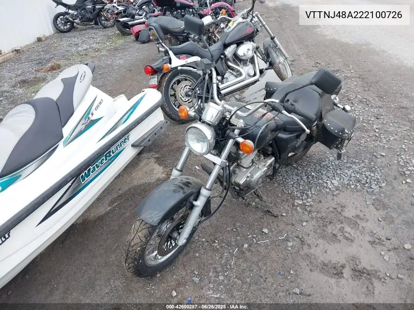 2002 Suzuki Gz250 VIN: VTTNJ48A222100726 Lot: 42600287