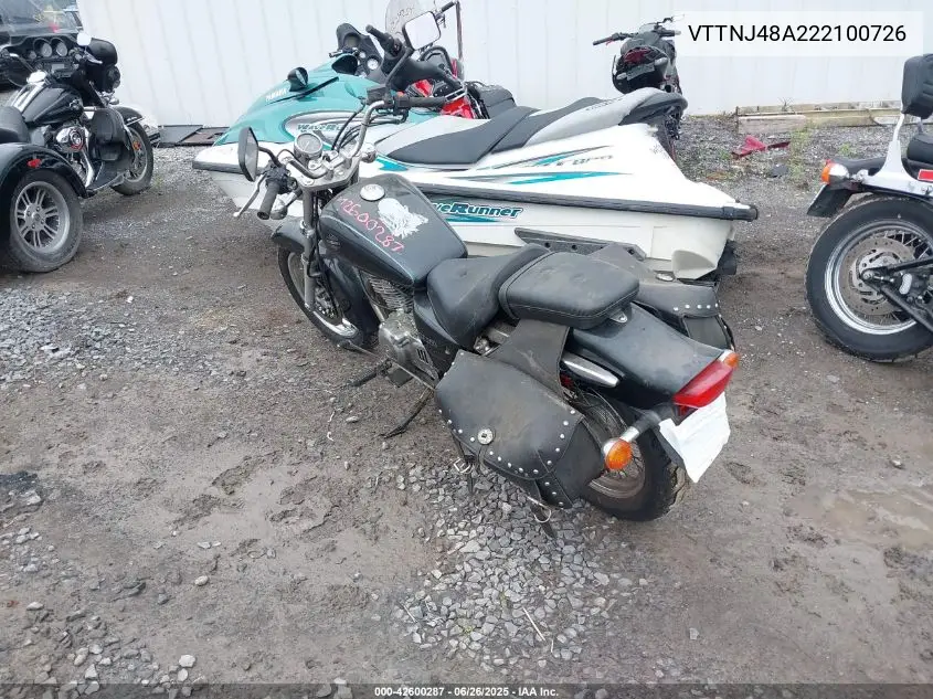 2002 Suzuki Gz250 VIN: VTTNJ48A222100726 Lot: 42600287