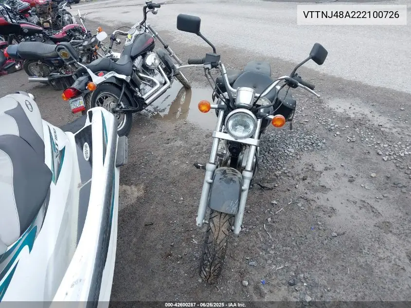 2002 Suzuki Gz250 VIN: VTTNJ48A222100726 Lot: 42600287