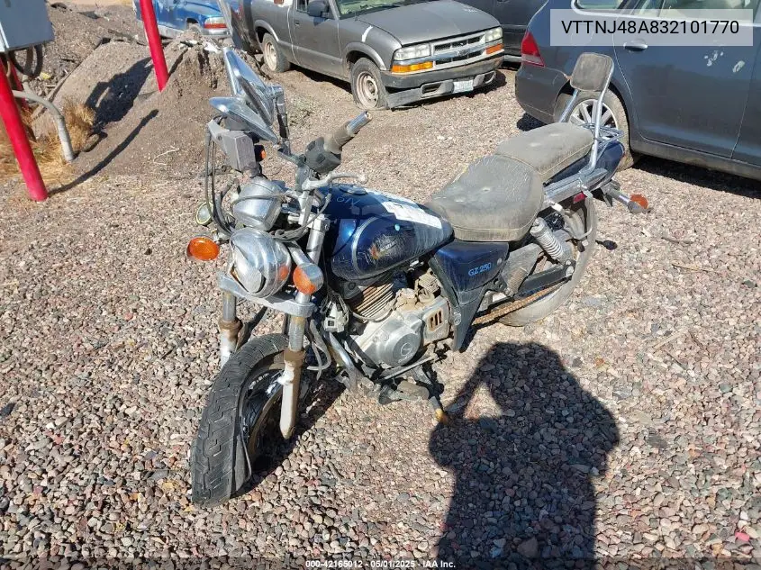 2003 Suzuki Gz250 VIN: VTTNJ48A832101770 Lot: 42165012