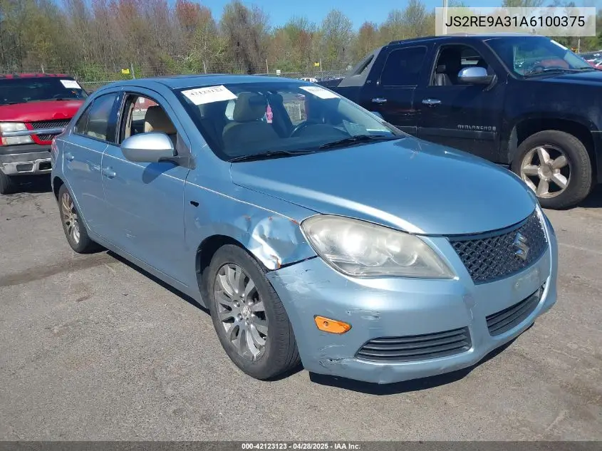 2010 Suzuki Kizashi Se VIN: JS2RE9A31A6100375 Lot: 42123123