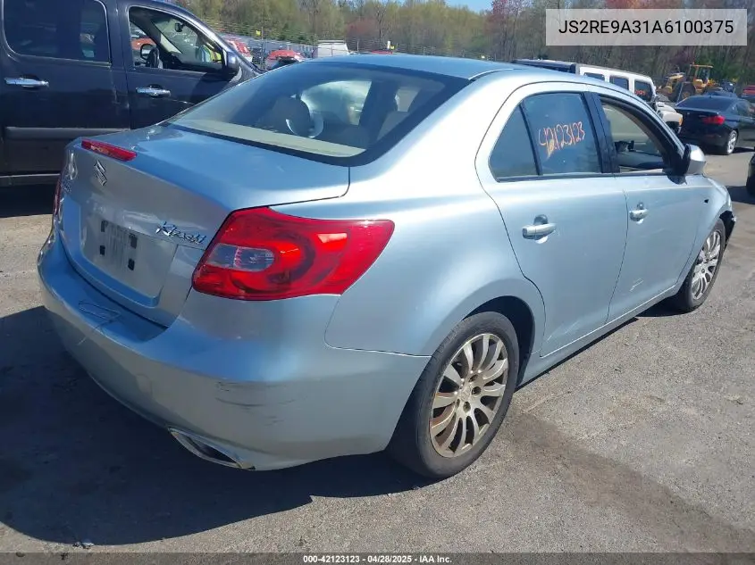 2010 Suzuki Kizashi Se VIN: JS2RE9A31A6100375 Lot: 42123123