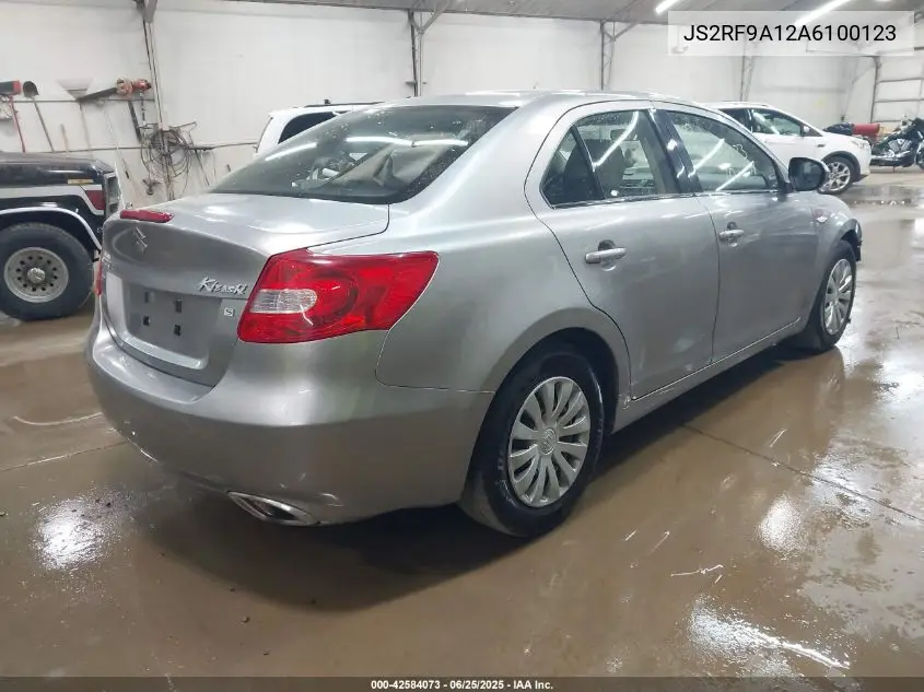 2010 Suzuki Kizashi S VIN: JS2RF9A12A6100123 Lot: 42584073