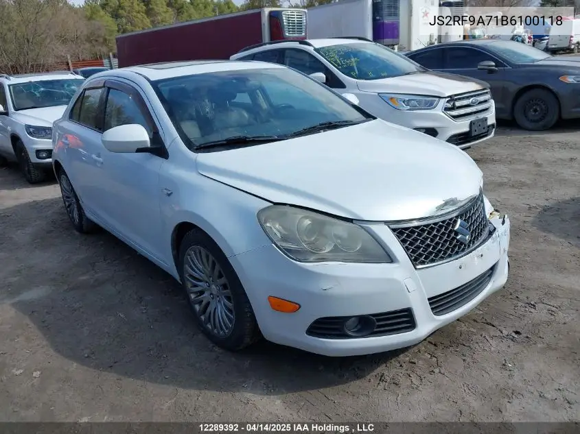 2011 Suzuki Kizashi Sls VIN: JS2RF9A71B6100118 Lot: 12289392