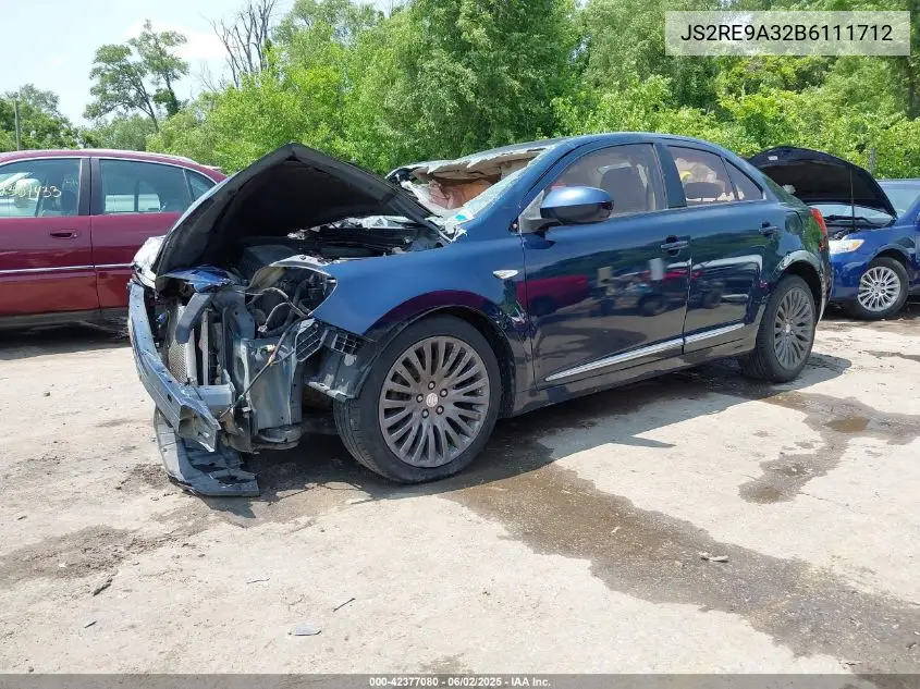 2011 Suzuki Kizashi Se VIN: JS2RE9A32B6111712 Lot: 42377080