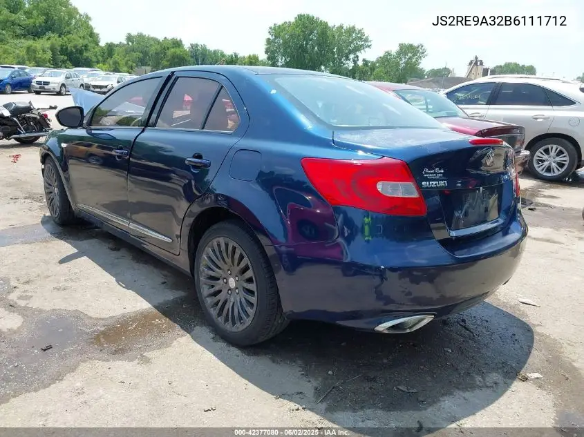 2011 Suzuki Kizashi Se VIN: JS2RE9A32B6111712 Lot: 42377080