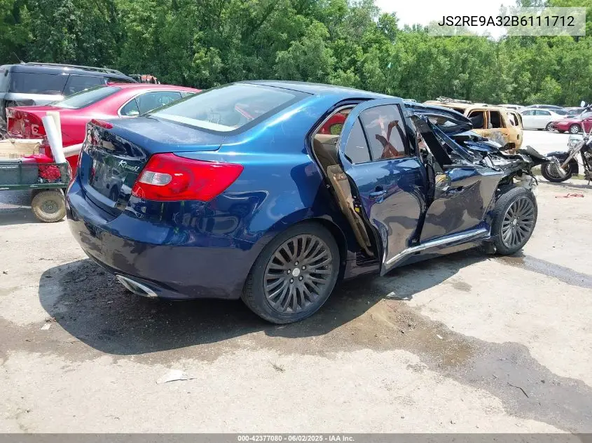 2011 Suzuki Kizashi Se VIN: JS2RE9A32B6111712 Lot: 42377080