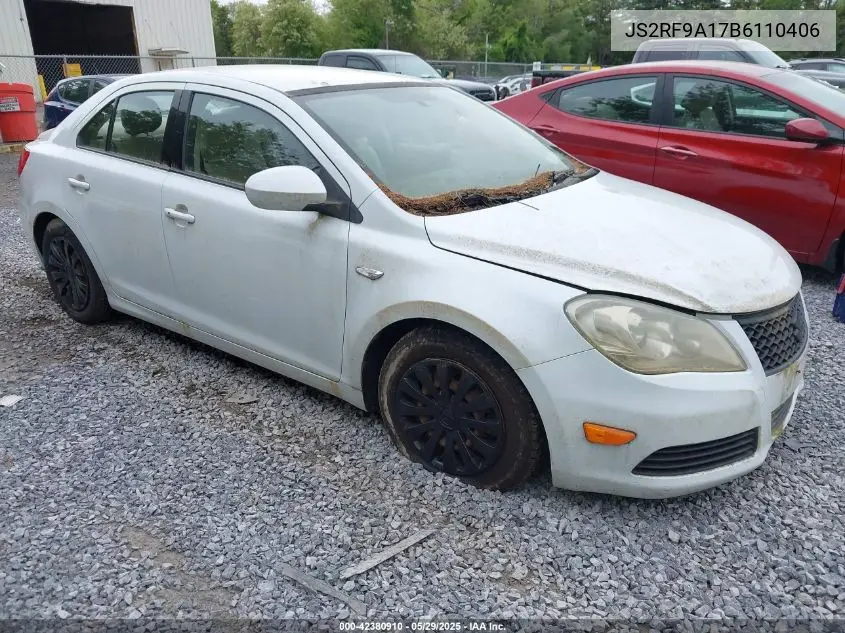 2011 Suzuki Kizashi S VIN: JS2RF9A17B6110406 Lot: 42380910