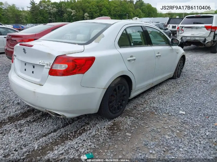2011 Suzuki Kizashi S VIN: JS2RF9A17B6110406 Lot: 42380910