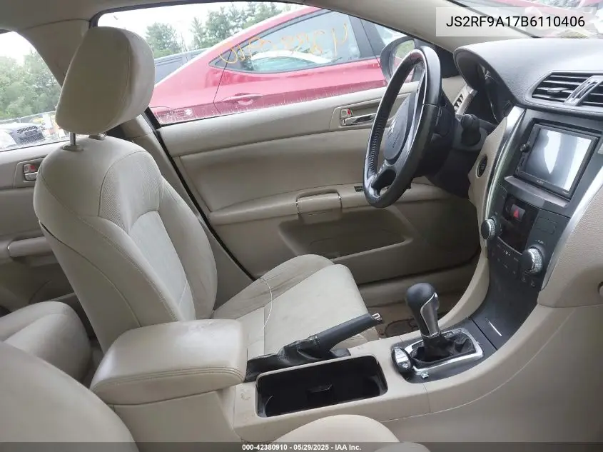 2011 Suzuki Kizashi S VIN: JS2RF9A17B6110406 Lot: 42380910