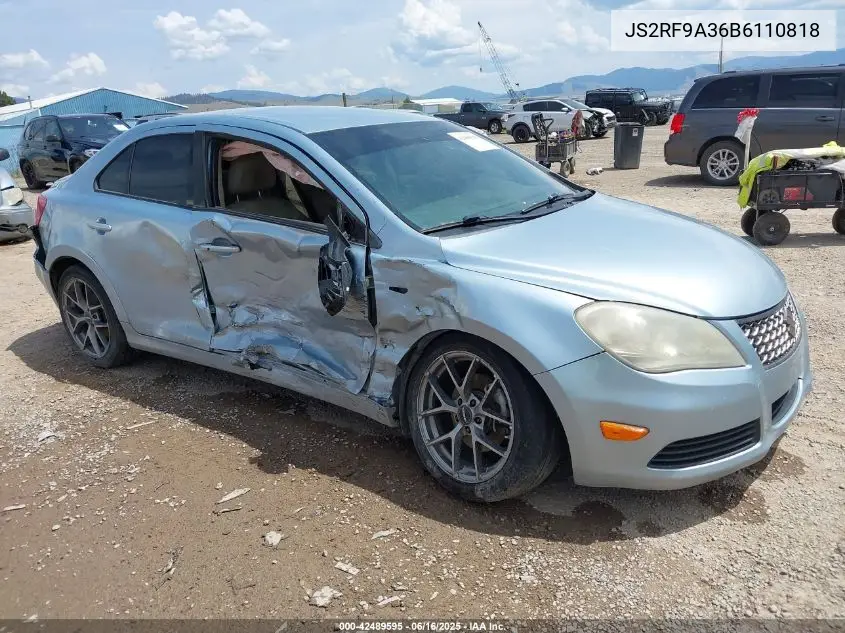 2011 Suzuki Kizashi Se VIN: JS2RF9A36B6110818 Lot: 42489595