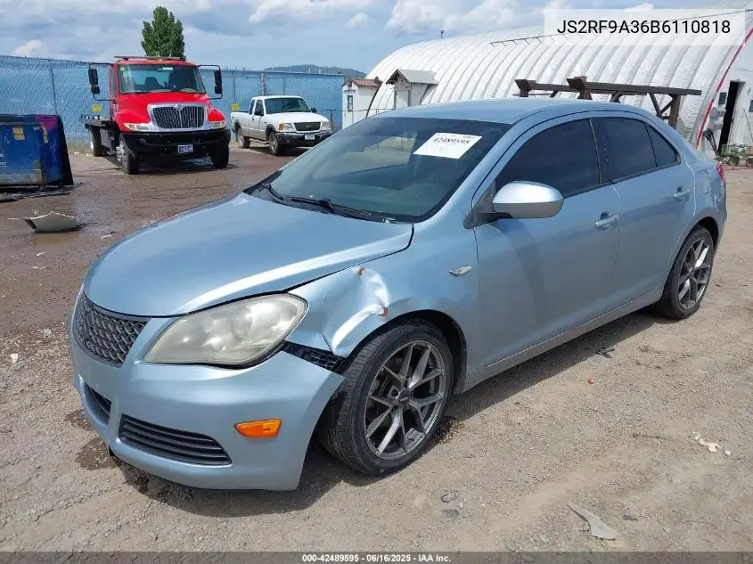 2011 Suzuki Kizashi Se VIN: JS2RF9A36B6110818 Lot: 42489595