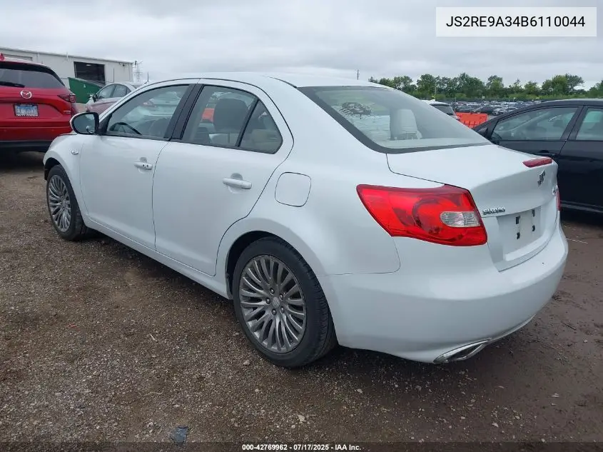 2011 Suzuki Kizashi Se VIN: JS2RE9A34B6110044 Lot: 42769962