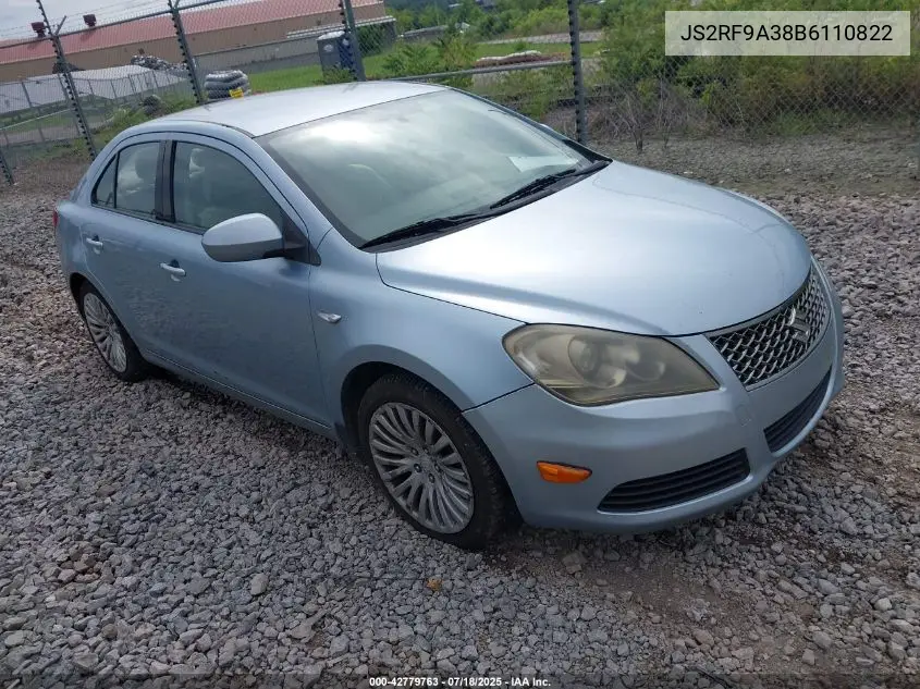 2011 Suzuki Kizashi Se VIN: JS2RF9A38B6110822 Lot: 42779763