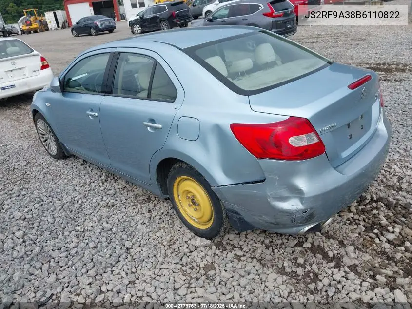2011 Suzuki Kizashi Se VIN: JS2RF9A38B6110822 Lot: 42779763