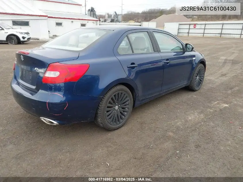 2012 Suzuki Kizashi Se VIN: JS2RE9A31C6100430 Lot: 41716982