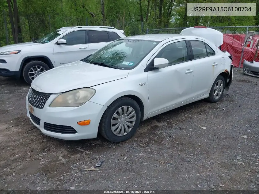 2012 Suzuki Kizashi S VIN: JS2RF9A15C6100734 Lot: 42251825