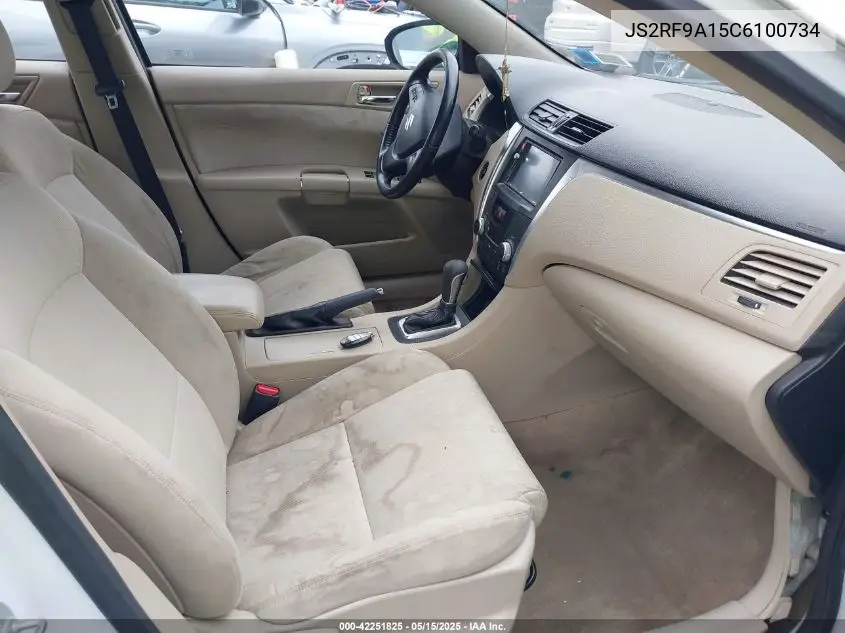 2012 Suzuki Kizashi S VIN: JS2RF9A15C6100734 Lot: 42251825