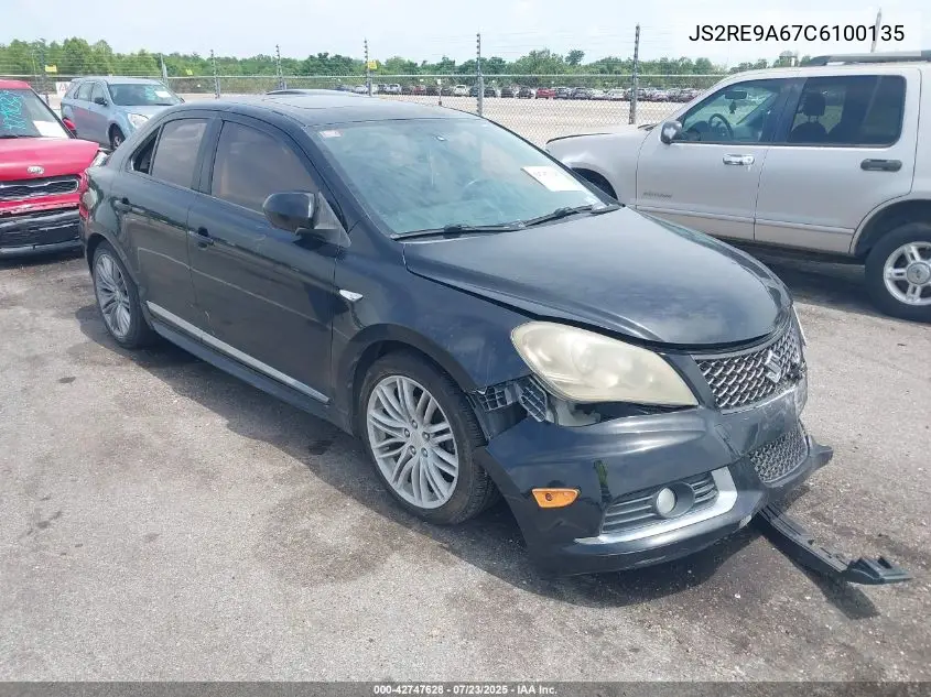 2012 Suzuki Kizashi Sport Gts VIN: JS2RE9A67C6100135 Lot: 42747628
