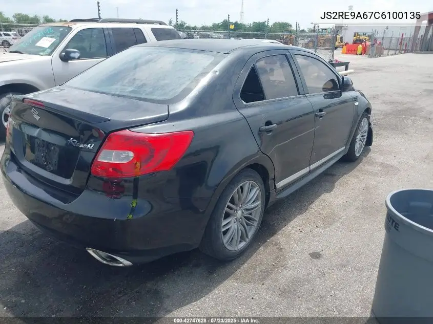 2012 Suzuki Kizashi Sport Gts VIN: JS2RE9A67C6100135 Lot: 42747628