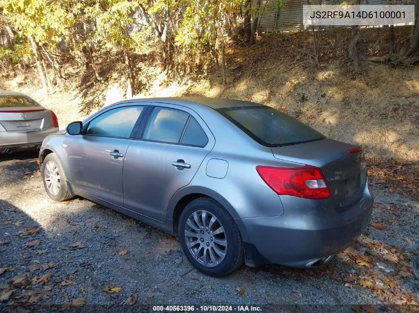 2013 Suzuki Kizashi S VIN: JS2RF9A14D6100001 Lot: 40563396