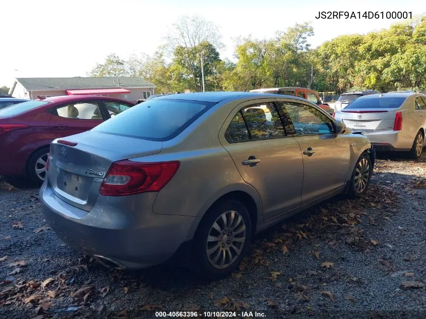 2013 Suzuki Kizashi S VIN: JS2RF9A14D6100001 Lot: 40563396