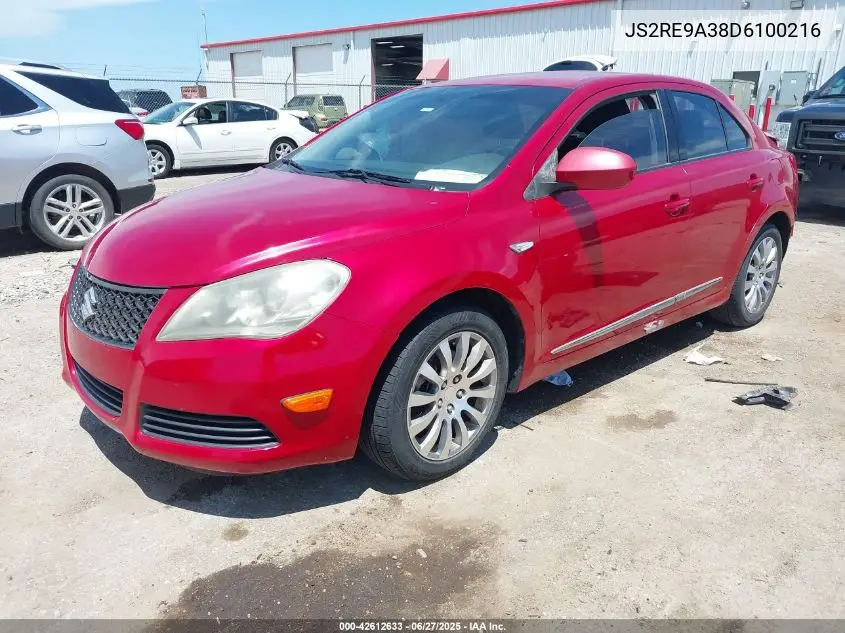 2013 Suzuki Kizashi Se VIN: JS2RE9A38D6100216 Lot: 42612633