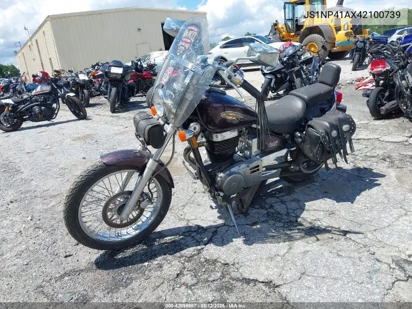 2004 Suzuki Ls650 P VIN: JS1NP41AX42100739 Lot: 42056987