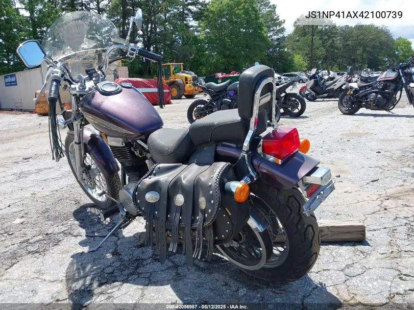 2004 Suzuki Ls650 P VIN: JS1NP41AX42100739 Lot: 42056987