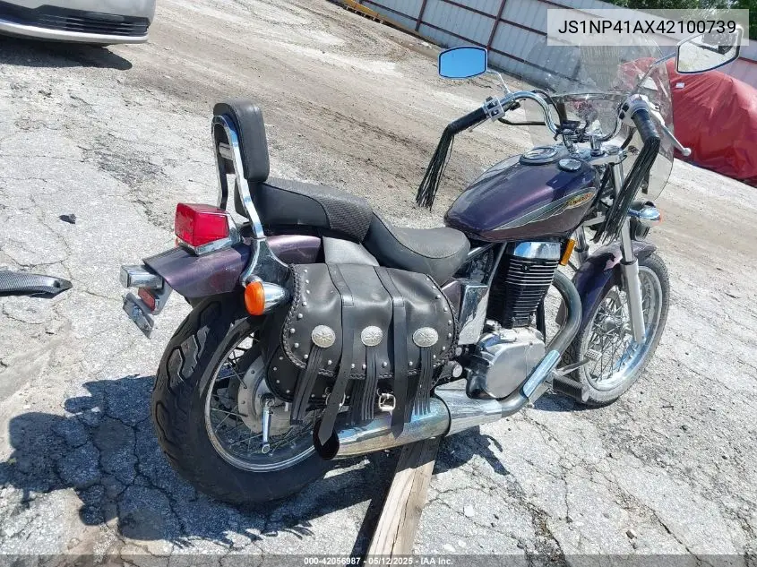 2004 Suzuki Ls650 P VIN: JS1NP41AX42100739 Lot: 42056987