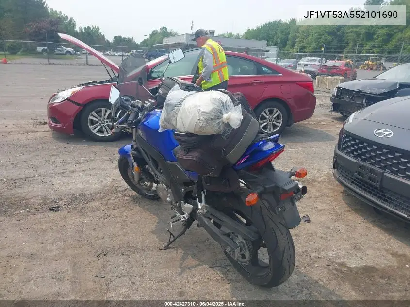 2005 Suzuki Ls650 VIN: JF1VT53A552101690 Lot: 42427310