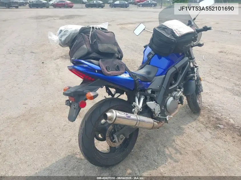 2005 Suzuki Ls650 VIN: JF1VT53A552101690 Lot: 42427310