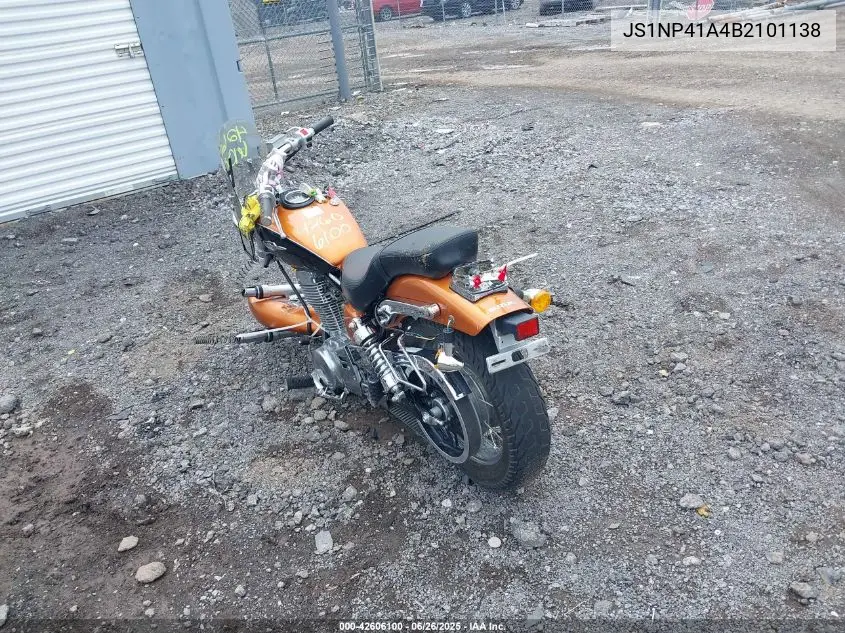 2011 Suzuki Ls650 VIN: JS1NP41A4B2101138 Lot: 42606100