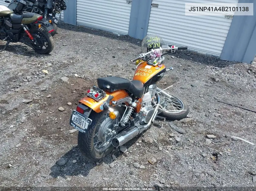 2011 Suzuki Ls650 VIN: JS1NP41A4B2101138 Lot: 42606100
