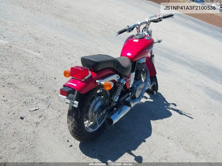 2015 Suzuki Ls650 VIN: JS1NP41A3F2100536 Lot: 42800869