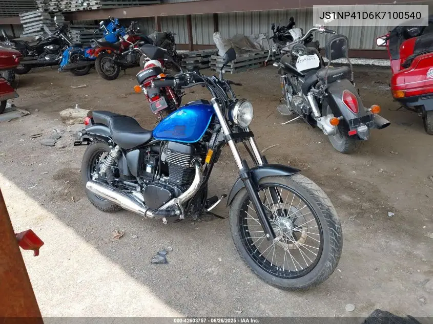 2019 Suzuki Ls650 VIN: JS1NP41D6K7100540 Lot: 42603757