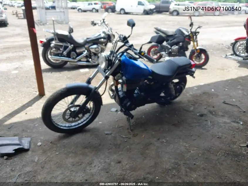 2019 Suzuki Ls650 VIN: JS1NP41D6K7100540 Lot: 42603757