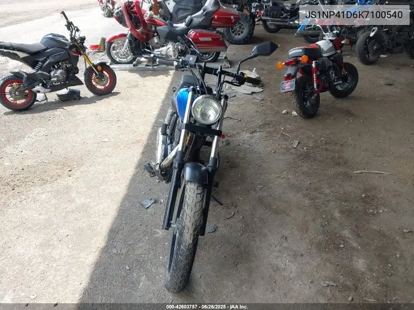 2019 Suzuki Ls650 VIN: JS1NP41D6K7100540 Lot: 42603757