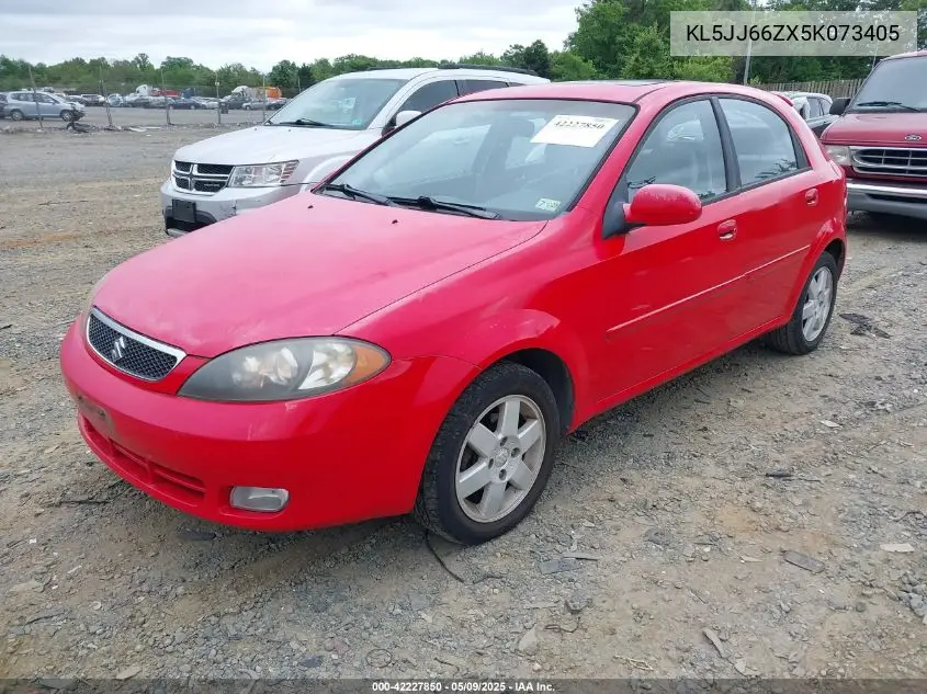 2005 Suzuki Reno Ex/Lx VIN: KL5JJ66ZX5K073405 Lot: 42227850