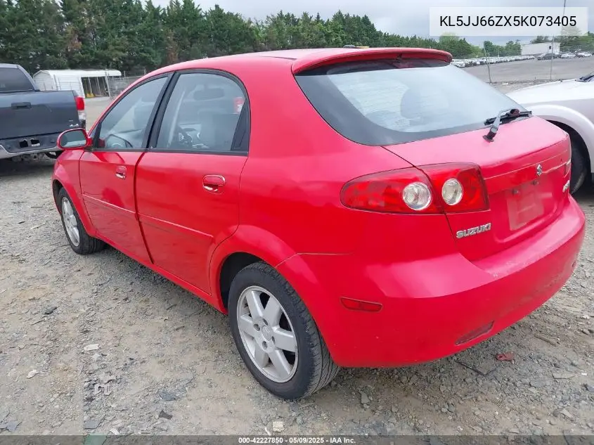 2005 Suzuki Reno Ex/Lx VIN: KL5JJ66ZX5K073405 Lot: 42227850