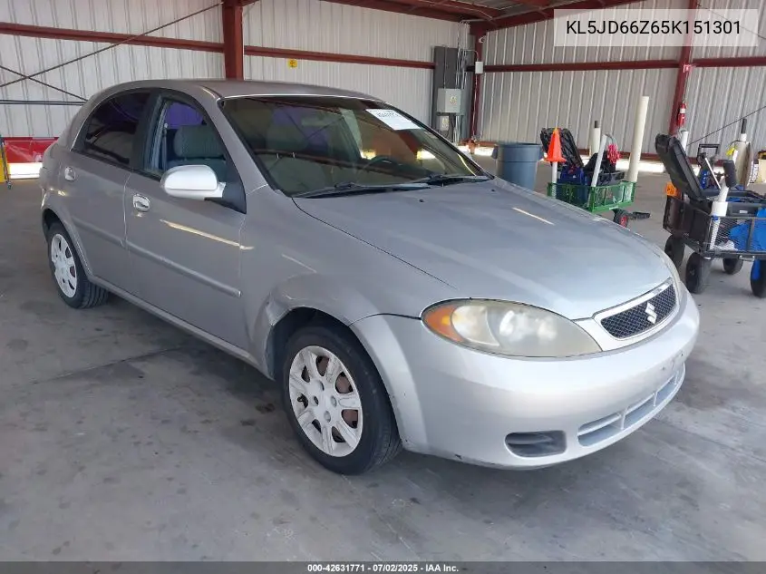 2005 Suzuki Reno S VIN: KL5JD66Z65K151301 Lot: 42631771