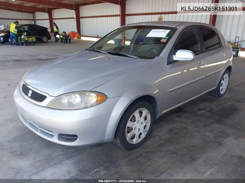 2005 Suzuki Reno S VIN: KL5JD66Z65K151301 Lot: 42631771
