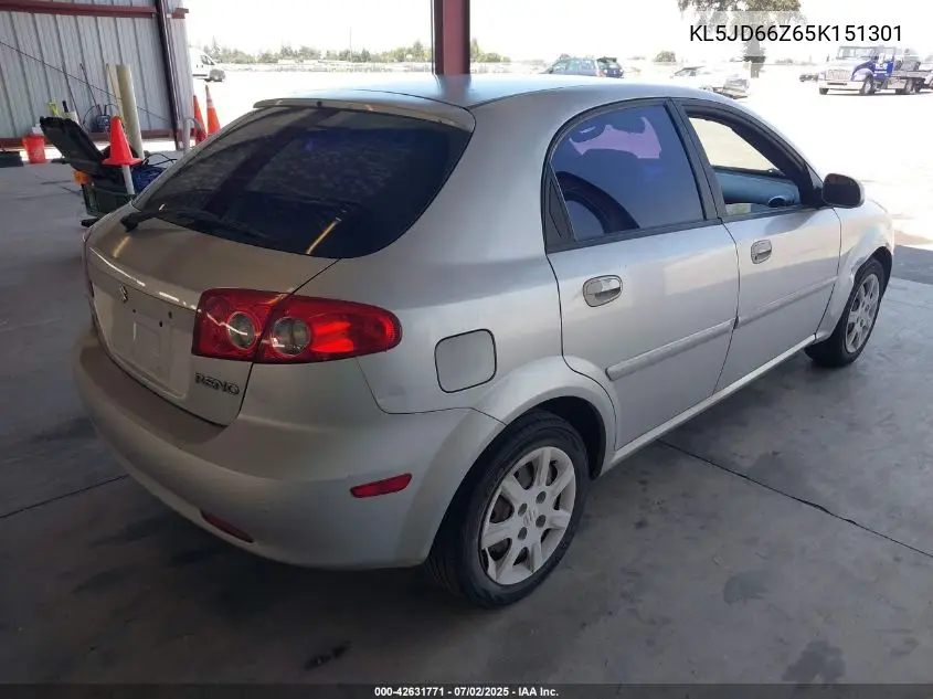 2005 Suzuki Reno S VIN: KL5JD66Z65K151301 Lot: 42631771