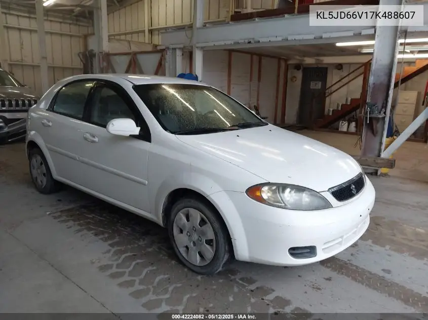 2008 Suzuki Reno VIN: KL5JD66V17K488607 Lot: 42224082