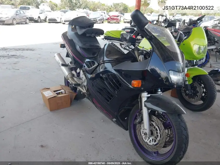 1994 Suzuki Rfr900 R VIN: JS1GT73A4R2100522 Lot: 42198740