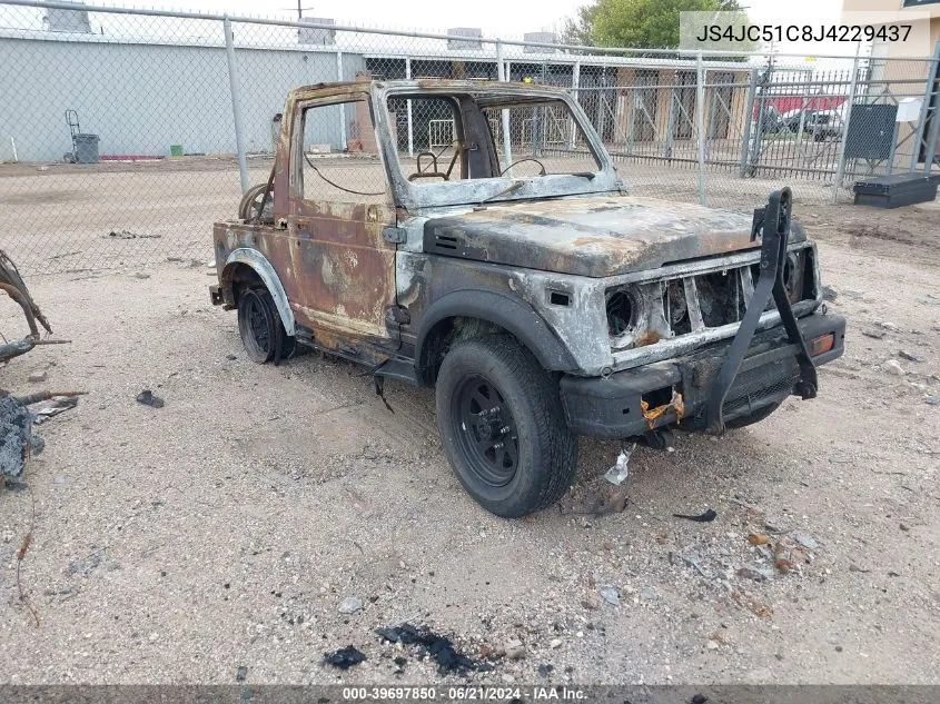 1988 Suzuki Samurai VIN: JS4JC51C8J4229437 Lot: 39697850